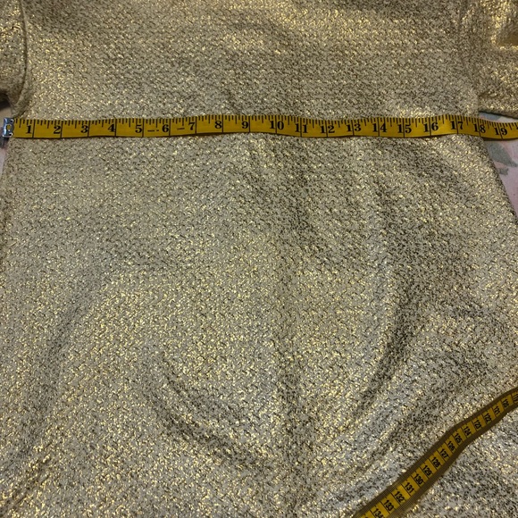 Zara Collection Gold Metallic Dress - Picture 8 of 11